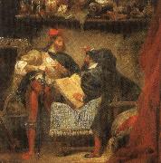 georges bizet a scene from goethe s faust faust tempted by mephistopheles oil painting